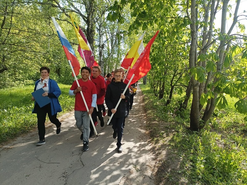 Легкоатлетический пробег &amp;quot; Победа&amp;quot;.